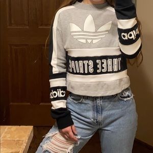 Adidas Three Stripes Crew Neck